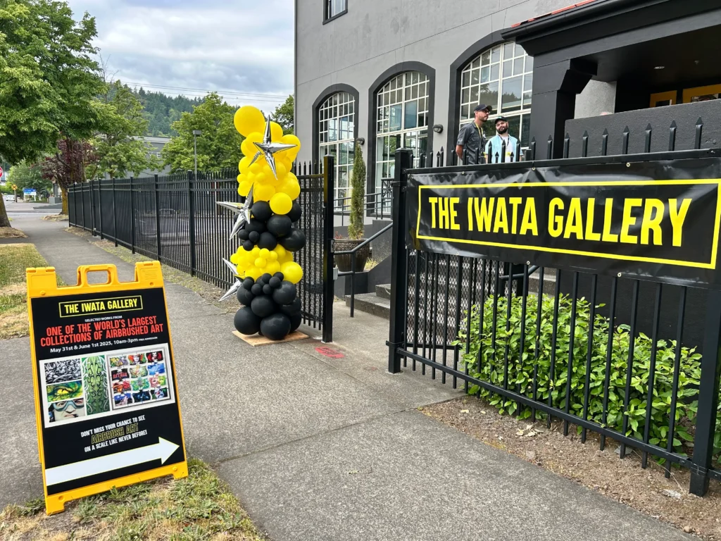 Inside the Iwata Gallery: A Stunning Showcase of Airbrush Art in Portland