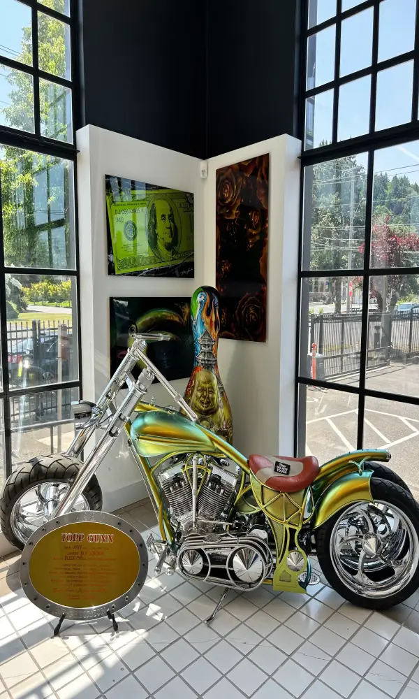 Airbrushed Motorcycle